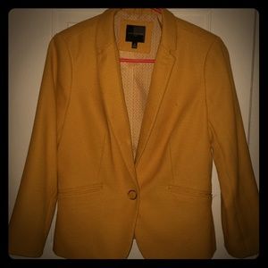 *Make an offer!* Blazer Mustard Color Size M